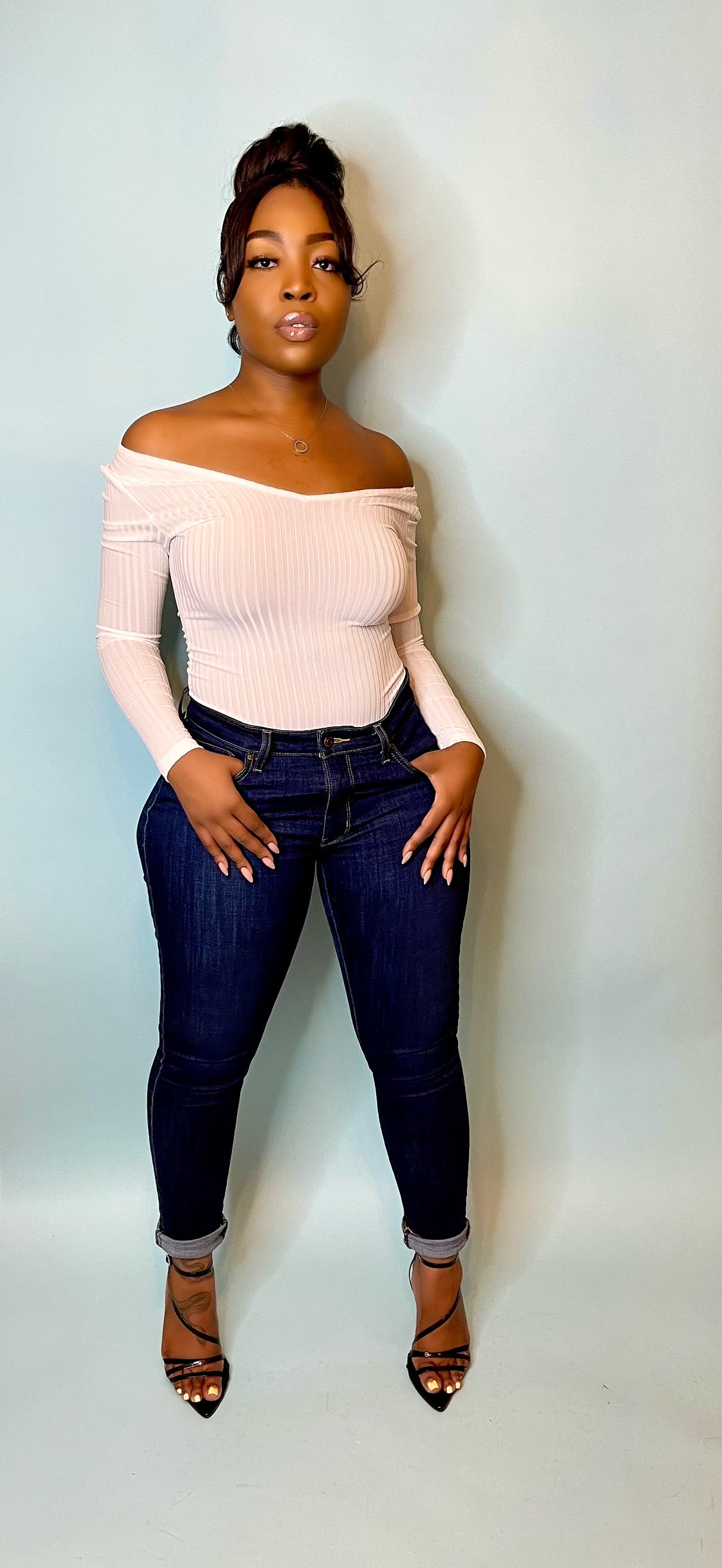 White bodysuit
